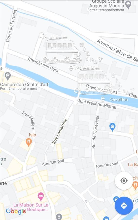 Le Petit Studio - 15 M2 - Centre Ville - Sorgue A 50 M 索格岛 外观 照片